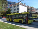 (196'959) - Lftner, Rum - KU 995 GN - Scania am 12. September 2018 beim Bahnhof Wrgl