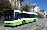 (285'947) - transN, La Chaux-de-Fonds - Nr. 216/NE 93'216 - Volvo (ex TN Neuch�tel Nr. 216) am 4. April 2026 beim Bahnhof Neuch�tel