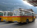 (197'855) - Frutig, Birmensdorf - ZH 560'883 - FBW/FHS (ex P 23'217) am 16. September 2018 in Meiringen, Postautostation