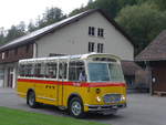 (197'879) - Frutig, Birmensdorf - ZH 560'883 - FBW/FHS (ex P 23'217) am 16. September 2018 in Meiringen, Garage AVG M.