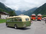 (206'402) - Nostalgieclub, Filzbach - SG 252'661 - FBW/R&J (ex Steiner, Kaltbrunn; ex Grnenfelder, Walenstadt) am 15. Juni 2019 in Elm, Station