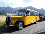 (276'618) - Riviera Carburant Lavage, St-Lgier - VD 1459 U - Saurer/Saurer (Oldtimer Club Saurer, Arbon; ex AVG Grindelwald; ex P 23'106; ex P 2160) am 14.