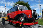 (279'690) - Stterlin, Schnenbuch - BL 6671 - Saurer/Gangloff (ex Geiger, Adelboden Nr. 11; ex P 23'100; ex P 2153) am 30. August 2025 in Oberkirch, CAMPUS Sursee
