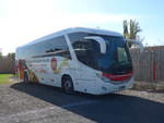 (190'291) - Melbournetours, Melbourne - Nr. 91/BS01 HO - Volvo/Marcopolo (ex CMV Volvo) am 18. April 2018 in Grantville, Animal Park