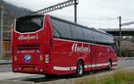 (281'491) - Aus England: Andrew's, Shetland - FSU 330 - Volvo am 14. Oktober 2025 beim Bahnhof Interlaken Ost