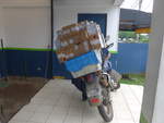 (211'746) - Mit Paketen berladenes Post-Motorrad - M 344'984 - am 20.