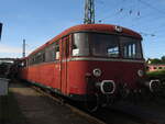 BR 798 522 Schienenbus BayernBahn steht im Eisenbahnmuseum N�rdlingen.