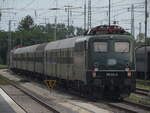 BR 139 314-9 BB steht am Bahnhof N�rdlingen mit Seinen Personzug vor dem Eisenbahnmuseum N�rdlingen. 30.Mai 2025