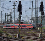 642 063 und ein weiterer 642 in Frankfurt.