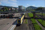 Desiro HC 1462 006 trifft in Freiburg ein.