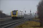 612 131 f�hrt in Herbertingen nach Sigmaringen aus.