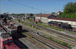 4. Nrdlinger Eisenbahnfest.

Der Blick ber das Gelnde. Jnui 2025.
