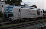 Vorboten der Hochrheinbahnbaustelle. 248 060 von Rheincargo in Rheinfelden. August 2025.