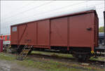 Dieser gedeckte G�terwagen hatte wohl ein Non-Disclosure-Agreement mit der EFZ w�hrend der Dampftage Rottweil geschlossen. Oktober 2026.