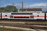 IC-Kiss 4010 006 mit Wagen 93 85 4010 306-7 CH-DB DBpdkza in Singen.