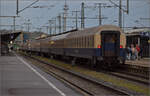Centralbahnausflug zum Turnerfest    Abfahrt zum letzten Teilstück der Reise des Centralbahn-Sonderzug aus Leizpig.
