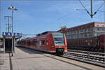 425 314 muss zwischen Singen und Schaffhausen aushelfen, ein erstes Warnzeichen der aufkommenden Baby-Quietschie-Katastrophe.