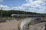 423 010 und 423 021 auf dem Weg nach Norden.
