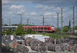 430 075 und 430 009 auf dem Weg nach Norden.