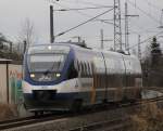 OLA VT 0002/643 109-1 D-OLA Nummer 2 lies sich am 20.01.2012 auch mal in Rostock blicken Sie kam aus Gstrow 11.55 Uhr war Parktausch