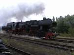 52 8047-4 is bei der 52iger Parade im BW Schneweide mit dabei 28.09.07