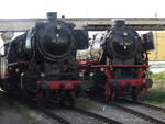 BR 50 778 und BR 41 364 stehen im Eisenbahnmuseum N�rdlingen.