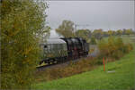 01 180 auf dem Weg nach Rottweil. Spaichingen, Oktober 2026.