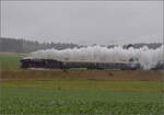 01 180 in der Steigung zur europ�ischen Wasserscheide. VS-Zollhaus, Oktober 2026. 