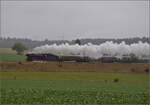 01 180 in der Steigung zur europ�ischen Wasserscheide. VS-Zollhaus, Oktober 2026. 