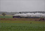 01 180 in der Steigung zur europ�ischen Wasserscheide. VS-Zollhaus, Oktober 2026. 