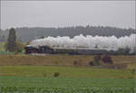 01 180 in der Steigung zur europ�ischen Wasserscheide. VS-Zollhaus, Oktober 2026. 