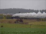 01 180 in der Steigung zur europ�ischen Wasserscheide. VS-Zollhaus, Oktober 2026. 