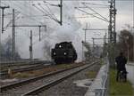 br-184-6-db-018-bayer-s-36/804927/18-478-alias-s-36-3673 18 478 alias S 3/6 3673 der Königlich Bayerischen Staatseisenbahnen rangiert vor ihren Sonderzug in Lindau Hbf. Februar 2023.