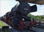 175 Jahre Eisenbahn in Nördlingen / 55 Jahre Bayrisches Eisenbahnmuseum.

52 2195 Henschel wurde im Jahr 1943 unter der Fabriknummer 27046 geliefert. Mai 2024.