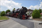 Abschiedfahrten von 52 7596.