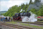 Abschiedfahrten von 52 7596.