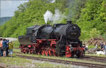 Abschiedfahrten von 52 7596.