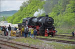 Abschiedfahrten von 52 7596.
