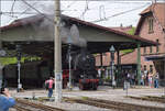 Dampftag im Albtal.

58 111 in Ettlingen Stadt. Mai 2024.