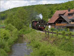 Kandertalbahn im Frhjahr.