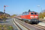 218 474-5 DB Regio AG Niedersachsen/Bremen mit dem RE (RE 14066) von Bad Harzburg nach Hannover Hbf in Goslar.