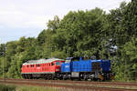 Nachschuss auf 234 242-6 und ESG 8 (Schwaben Sprinter).