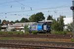 VPS Vossloh G6 Fhrt am 03.06.2011 durch den Bahnhof Buchholz i.d Nord Heide.