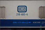 Conny 218 460 hat einen neuen alten Besitzer. Ob man bei der DB �berhaupt noch das viele Hin- und Her beziffern kann. Besser ist dadurch bis heute der Zustand der DB nicht geworden.  Aber w�nschen wir Conny mal viel Gl�ck auf den dem weiteren Weg, der hoffentlich eines sch�nen Tages bei einer Museumsbahn endet. An diesem Tag war sie ja schon mal mit Museumsbahnfahrten besch�ftigt. Rottweil, Oktober 2026.
