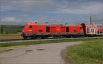245 007 mit 3 Dostos Richtung Basel.