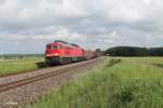 232 330-1 mit dem 56743 Wagenberfhrung nach Marktredwitz bei Oberteich.