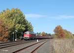 232 426-7 mit dem 49350 Schrottzug Cheb - Nrnberg kurz vor der Einfahrt in Wiesau.