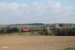 232 571-0 zieht beim Viadukt Seußen den Sonntagsmischer 45362 Cheb - Nürnberg.