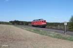 232 426-7 fährt als Tfzf nach Cheb weil der 45367 ausfall hat, hier bei Brand.