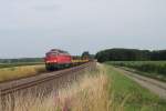 232 635-3 zieht am 20.07.14 den 56743 Nürnberg - Marktredwitz bei Oberteich.